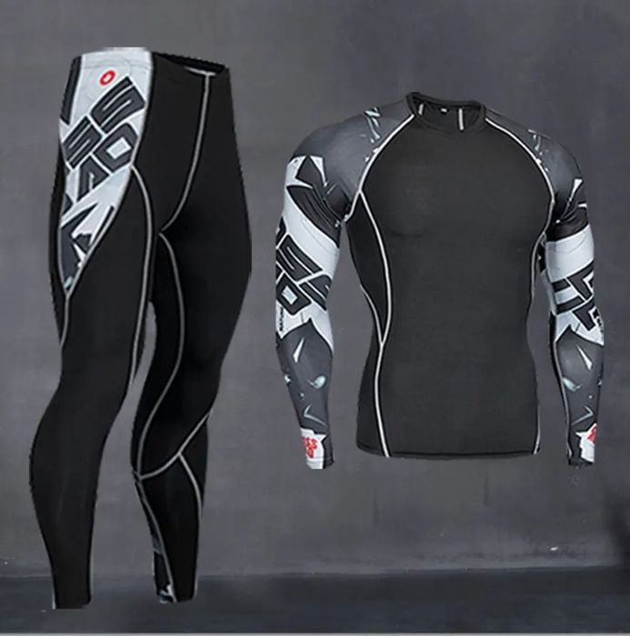 Компрессионный костюм CrossRoad 3в1 (рашгард+леггинсы+шорты)