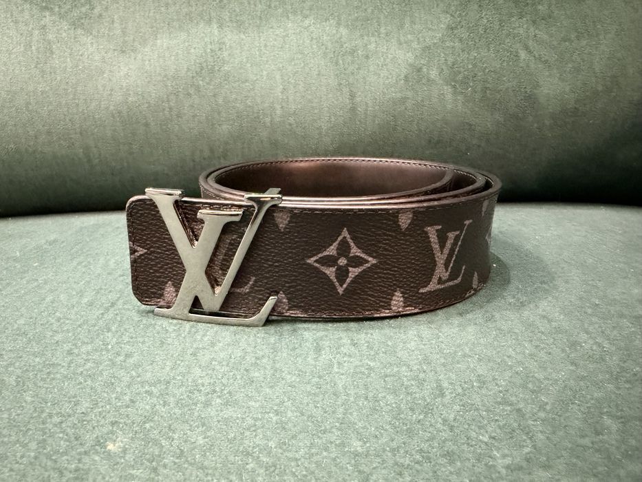Pasek dwustronny Louis Vuitton 80