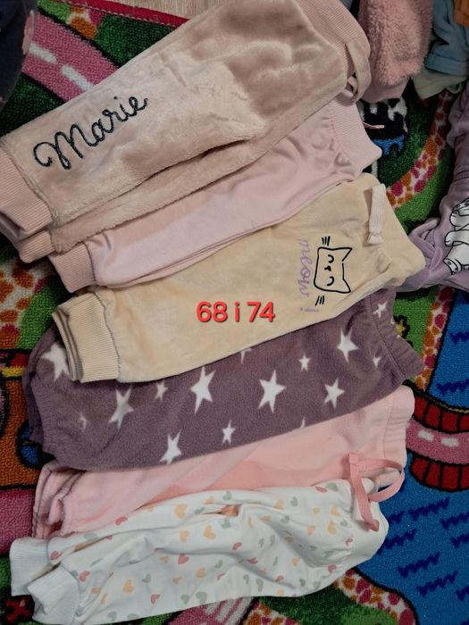 Ubrania, body, spodnie, bluzy 50-86