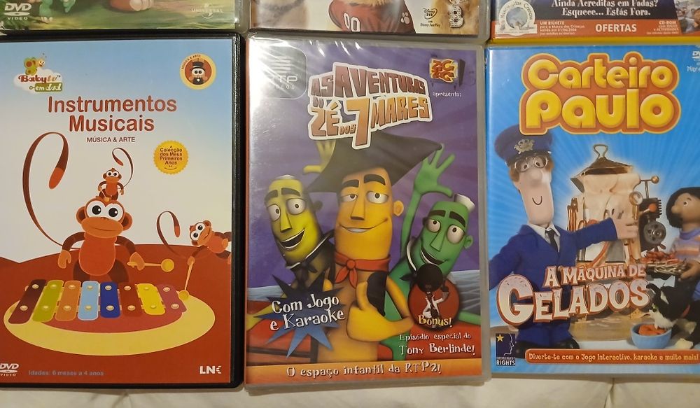 Dvds filmes infantis