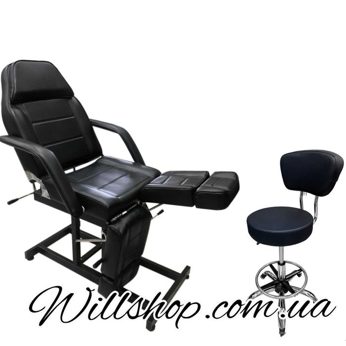 Кресло  кушетка педикюрное  СН-246Т+стілець А-591