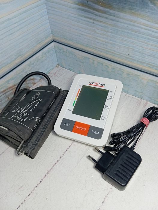 Тонометр автоматический gamma от сети и от батареек