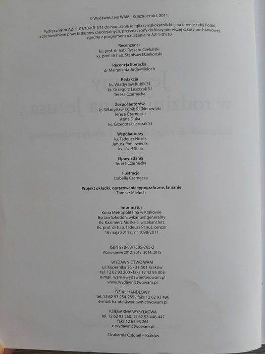 W drodze do Wieczernika. Jesteśmy w rodzinie Pana Jezusa. Klasa 1