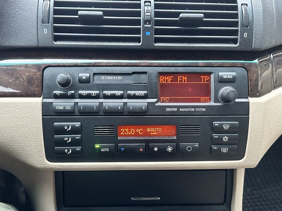 Bmw radio navigation system zestaw bdb stan