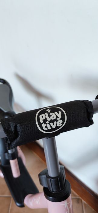 Bicicleta de equilíbrio Playtive rosa como nova