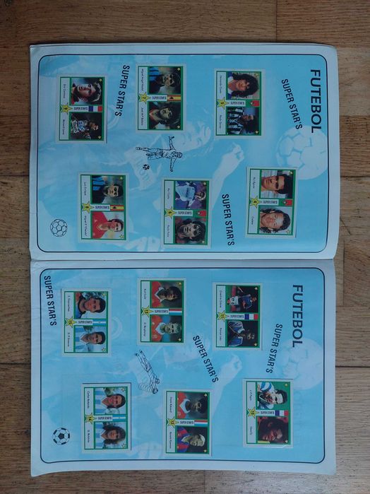 Caderneta de cromos "Desporto e campeões"- Completa