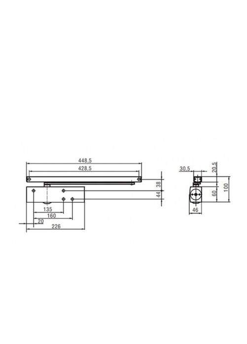 Дверной доводчик GEZE TS 5000