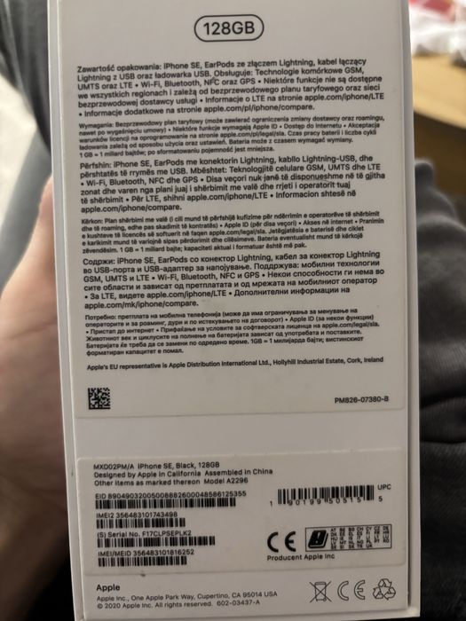 Iphone SE błąd panic full