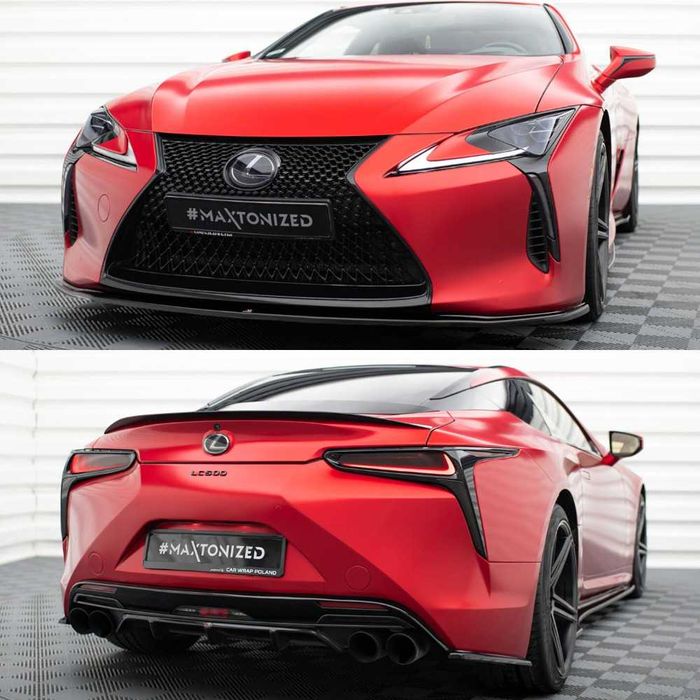 Тюнінг Lexus LC 500 обвіс губа пороги дифузор спойлер