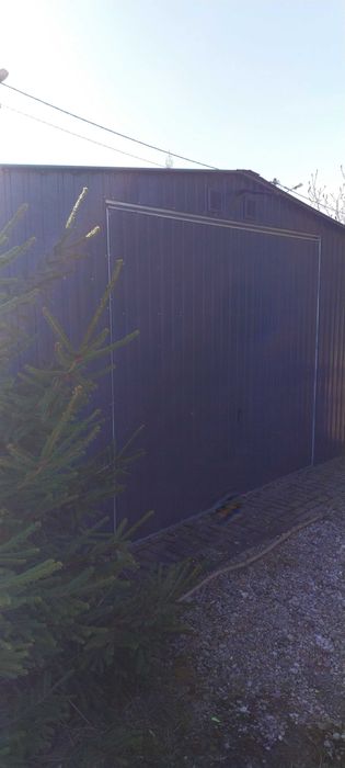 Garaż blaszany 4,5x6,5m