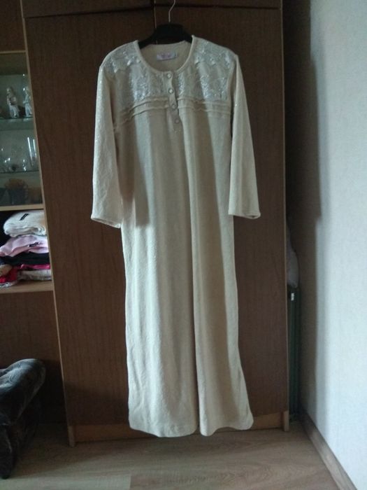 XL Gruba Ciepła koszula nocna Marhaba