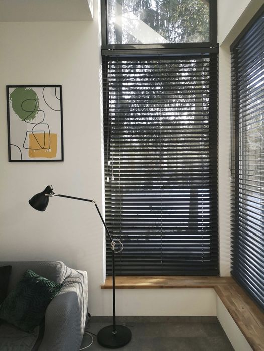 Żaluzje drewniane / Żaluzje aluminiowe