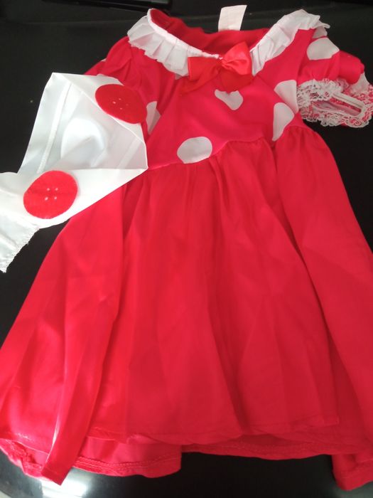 Fato carnaval criança Minnie