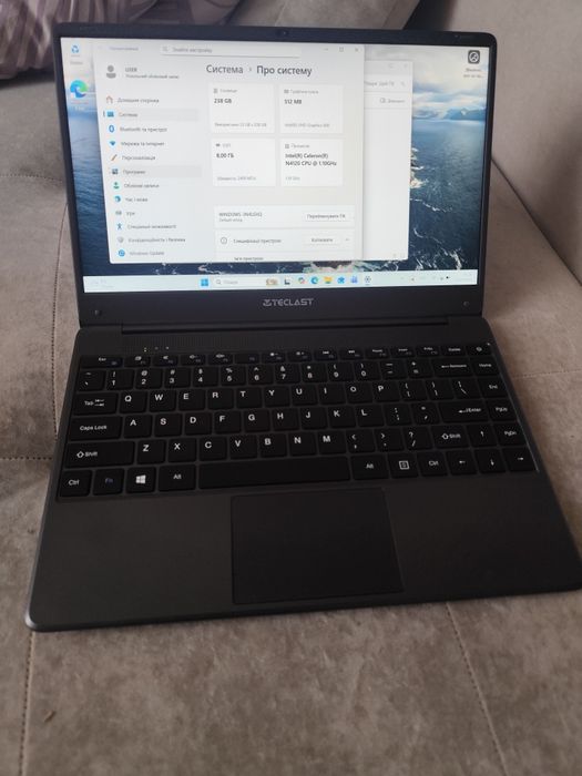Ноутбук Teclast F7 PLUS 3 / RAM 8 ГБ / SSD 256 ГБ /