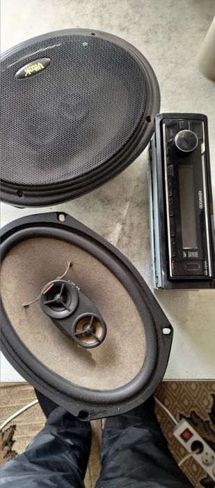 Продам магнитолу Kenwood KMM-125