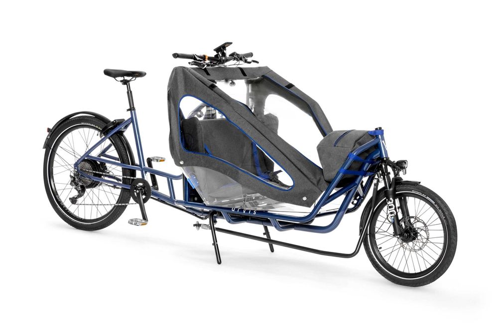 Elektryczny rower cargo URVIS FAMILY Elektryczny cargo typu long-john