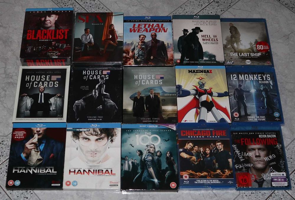 Seriale Blu-ray - Wydania zagraniczne bez wersji PL