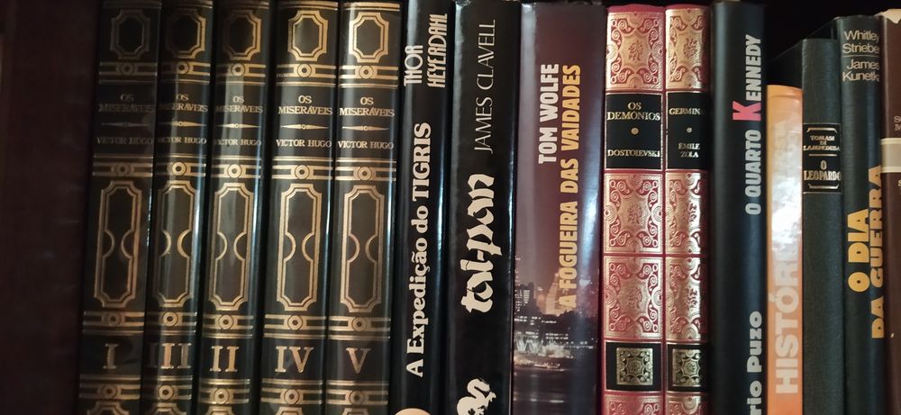 Vários livros de coleção e outros para venda