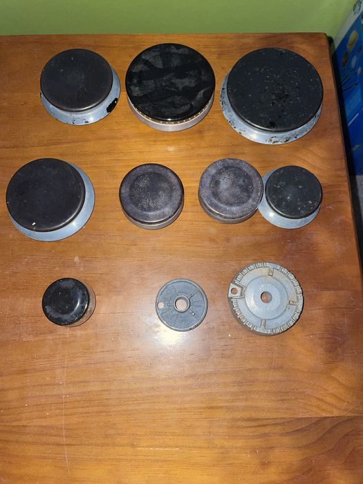 Espalhadores e tampas fogão