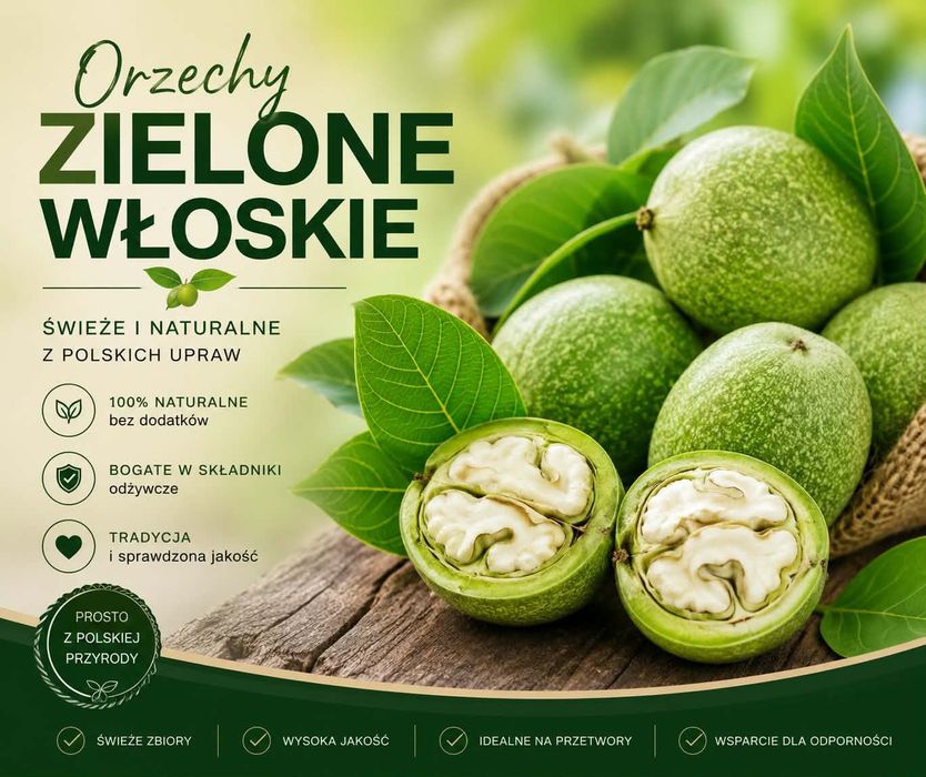 Orzechy włoskie.