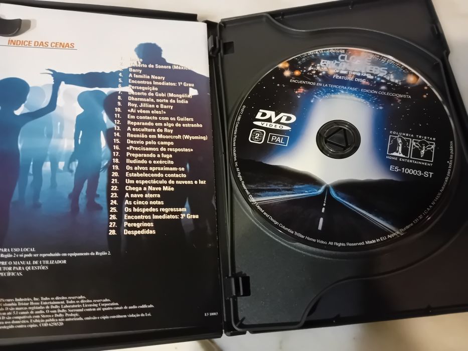 Dvd Duplo Encontros Imediatos de 3 Grau