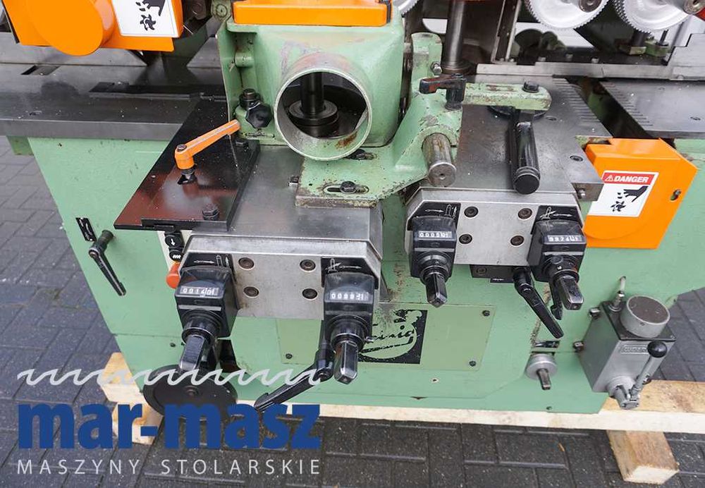 Strugarka czterostronna WEINIG Profimat 22N na 4 głowice