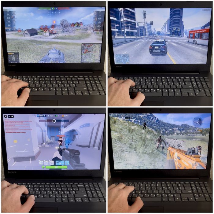 Игровой Lenovo + Nvidia MX + SSD + игры + комплект