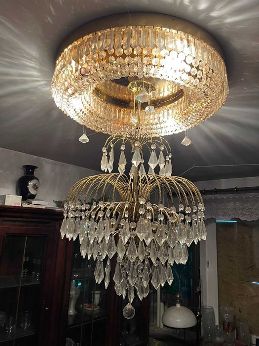 Żyrandol kryształowy