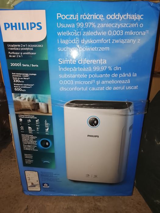 зволожувач/очищувач Philips