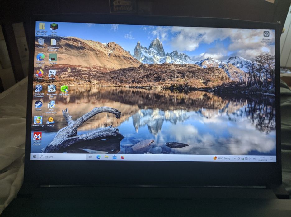 Продам msi gl66 laptop