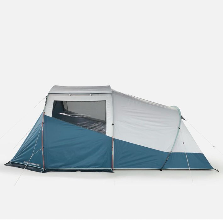 Кемпінговий намет Quechua Arpenaz 4.1 Fresh & Black, палатка туристичн
