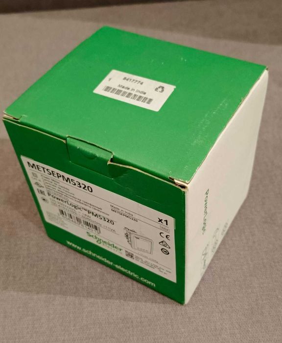 Nowy Schneider miernik parametrów sieci LCD METSEPM5320 Modbus TCP/IP