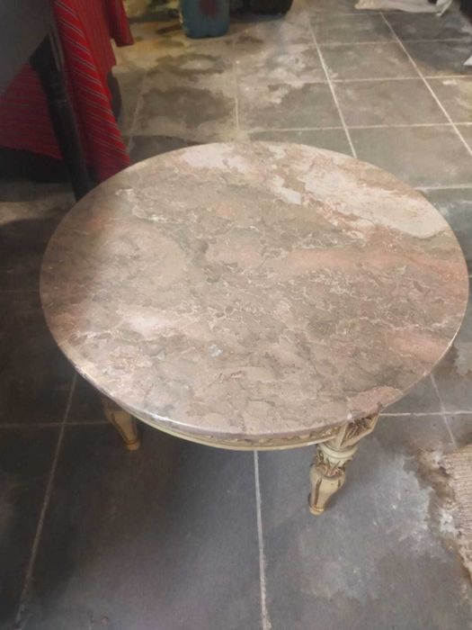 Mesa tampo mármore