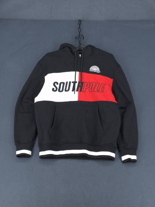Southpole  Logo Hoodie Bluza z Kapturem Kangurka Y2K M