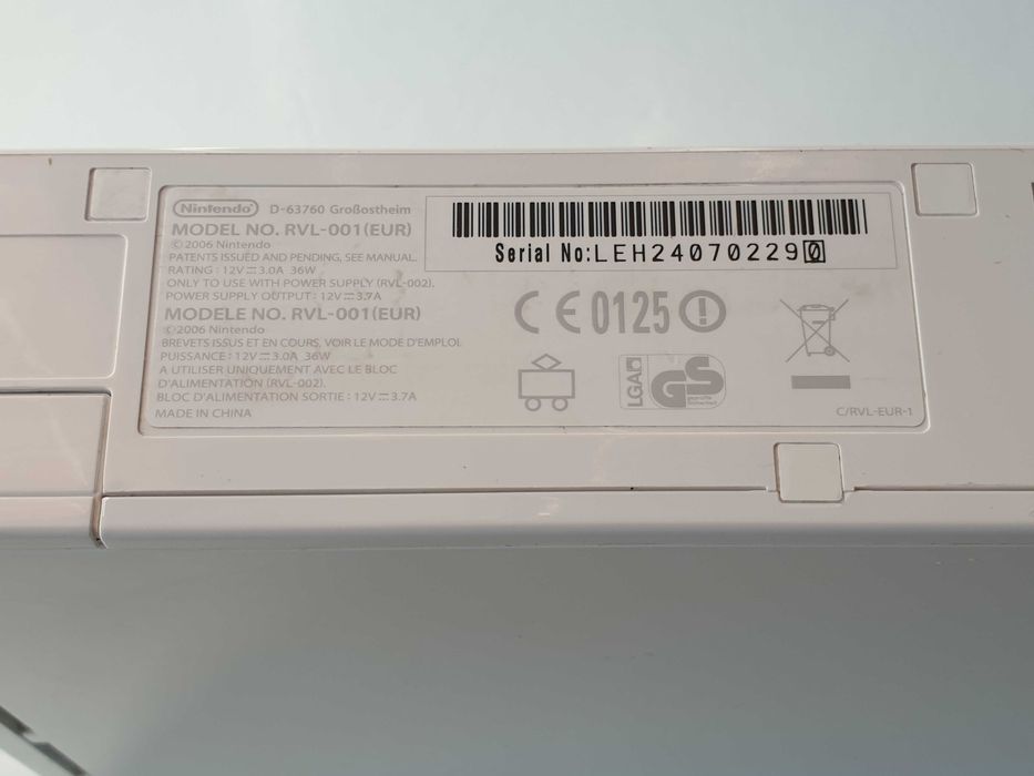приставка консоль Nintendo Wii RVL-001 (EUR) комплект