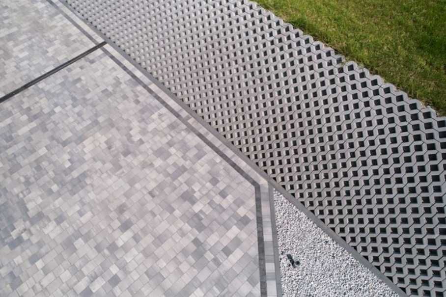 Płyta ażurowa kostka brukowa ażur zenit płytki betonowe krata grys