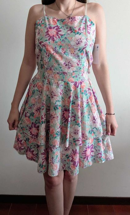 Vestido Florido de Verao
