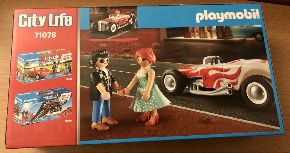 Carro de Corrida Antigo - Playmobil