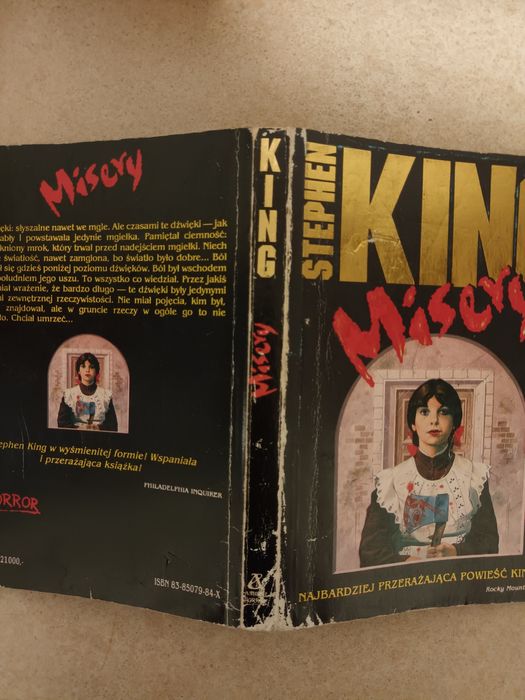 Książka Misery Stephen King
