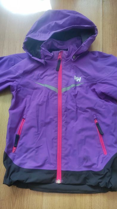 Kurtka przeciwdeszczowa HELLY HANSEN Rozmiar 110 Kaptur Softshell