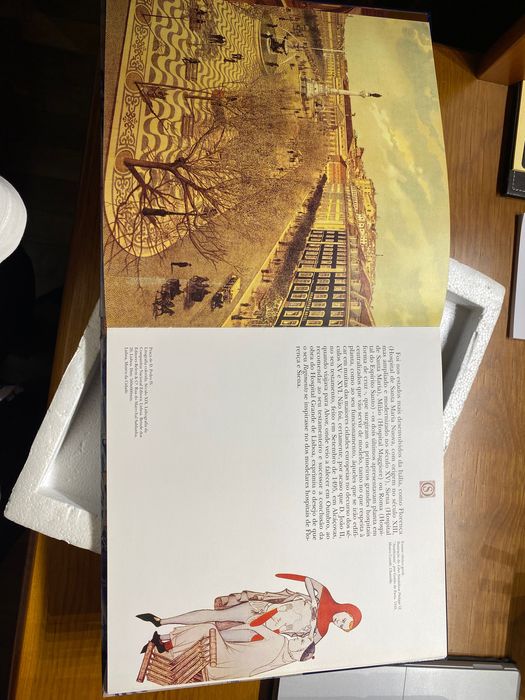 Livro selos ctt hospital todos os santos