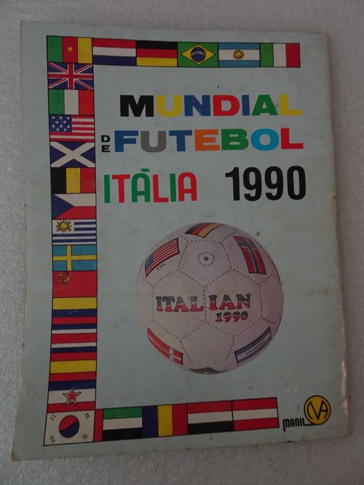 Caderneta de cromos de futebol Itália 90 - Euroflash faltam 182 cromos