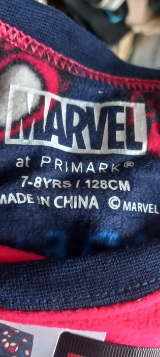 Pijama Homem-Aranha 7-8 anos novo