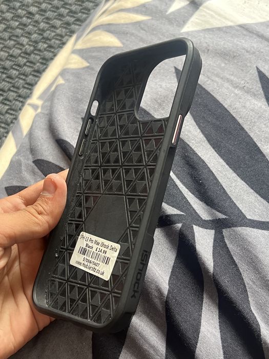 Capa para iPhone 13 Pro Max – Preta, Anti-choque (Bom Estado)