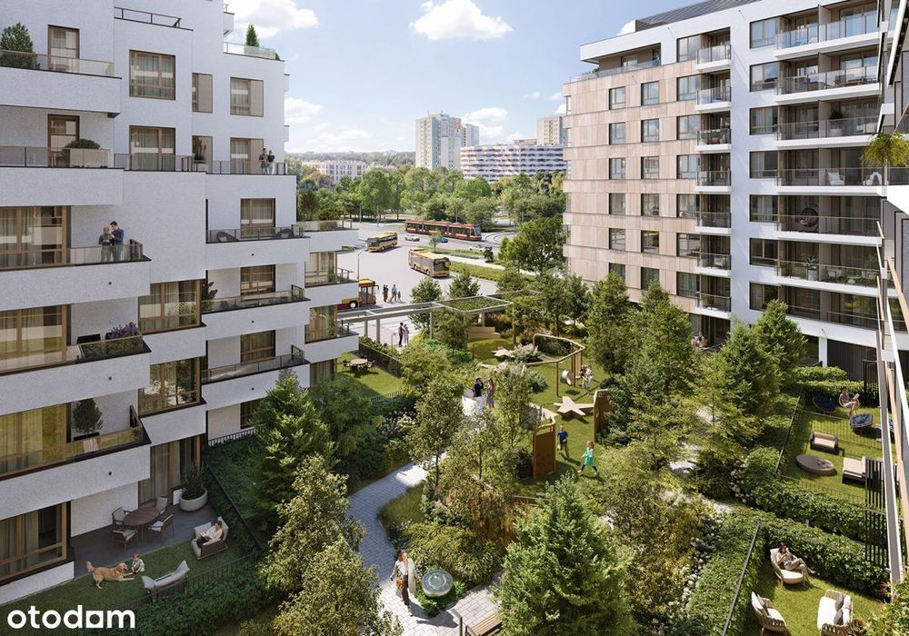 2-pokojowe mieszkanie 40m2 + loggia