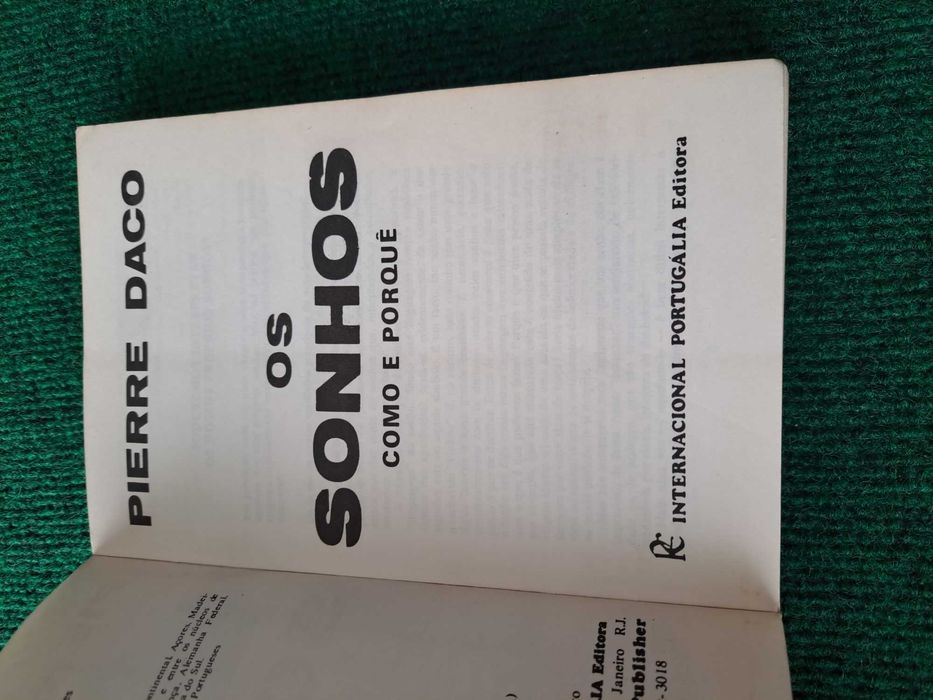 Os Sonhos - Como e Porquê - Pierre Daco