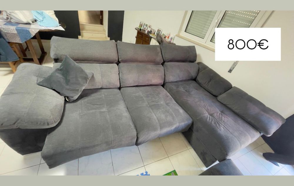 Sofa com 3 chaise