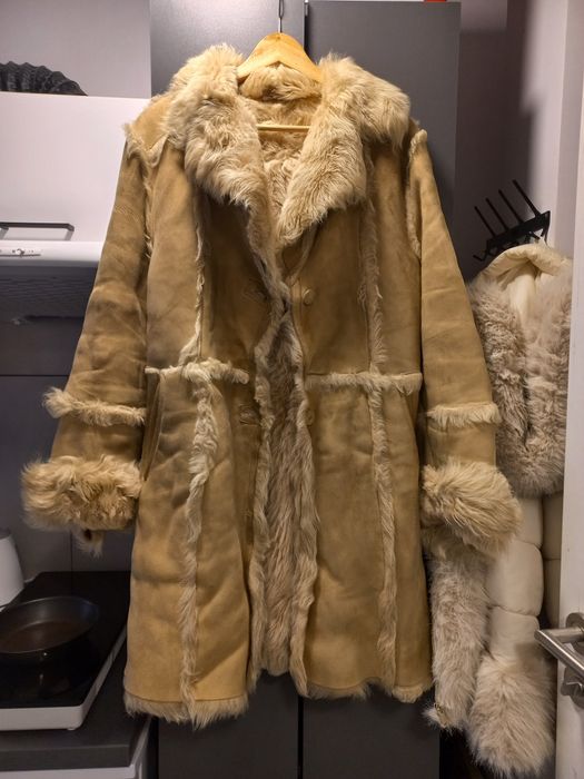 Kożuch futro prawdziwe