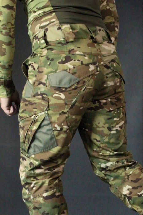 Штани мультикам ріп стоп тактичні штани мультикам ріп стоп