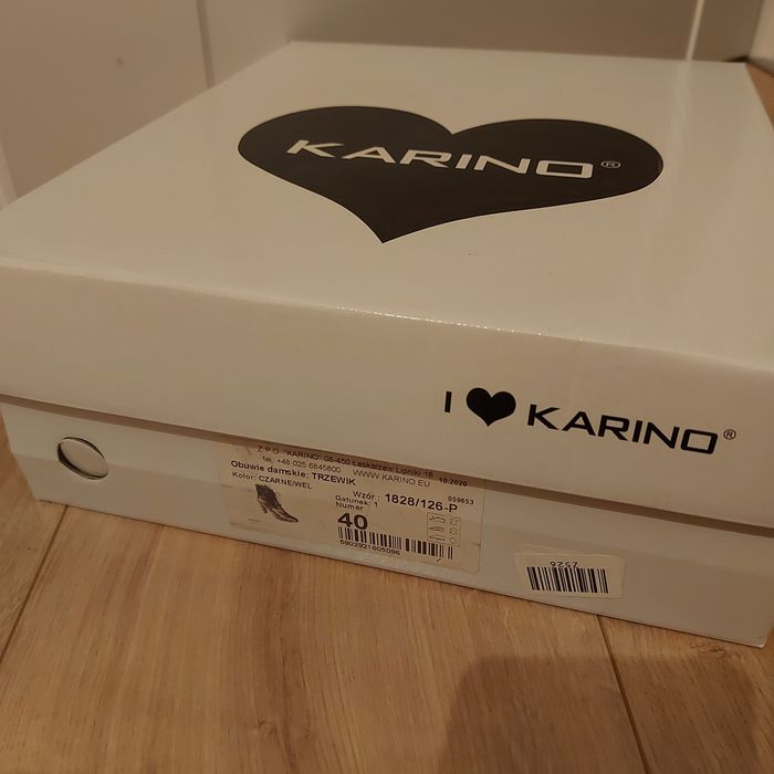 Nowe botki skórzane